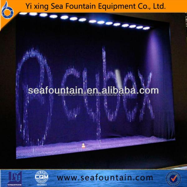 Quality Onsite Training Outdoor Music Digital Water Curtain Colorful for sale