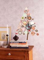 China 2012 New Design CMYK 3M Home Decoration Wall Sticker Clock with Removable viny 10A111 factory