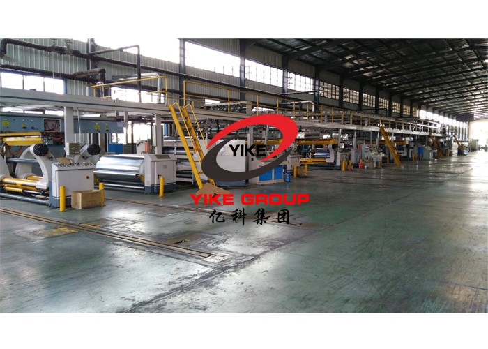 China 2200mm Corrugated Cardboard Production Line 5 Ply / Layers For Automatic Carton Line factory