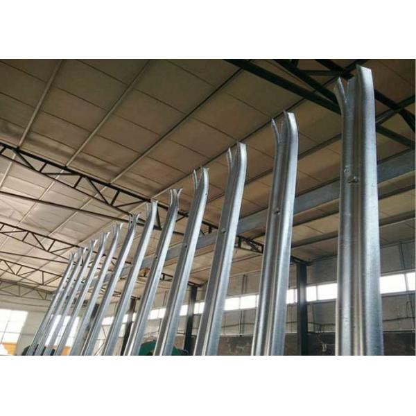 Quality 2750mm Width Q235 Galvanized Steel Palisade Fencing Welded Wire Garden Fence for sale