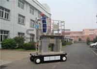 China 8 Meter Self Propelled Scissor Working Platform With 800mm Extension Platform factory