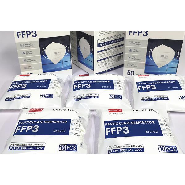 Quality FFP3 Particle Filtering Half Mask , Breathable FFP3 Particulate Respirator , Excellent Packing Design for sale