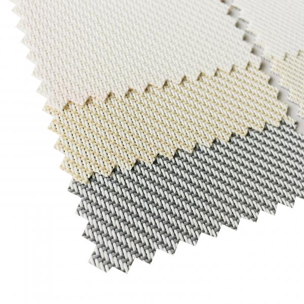 Quality Solar screen 3% openness twill pattern roller blinds fabrics for window for sale