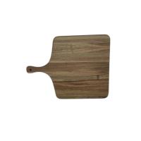 China Wholesale Acacia Wood Cutting board Tray with handle pizza cutting board factory