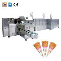 China Flexible 35 Baking Plates 5m Long Wafffle Cone Machine factory