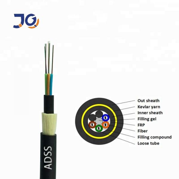 Quality Aerial G657A1 G657A2 2-144 Core Fiber Optic Cable for sale