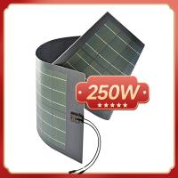 china 250W Flexible CIGS Solar Cell Solar Flex Panel With Mounting Bracket