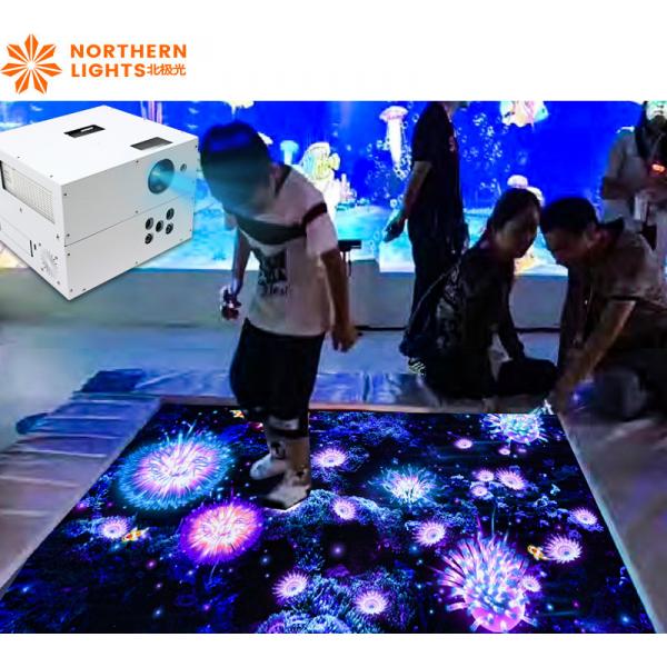 Quality Trampoline Interactive Projection Game 1024*768 Hologram Floor Projector for sale