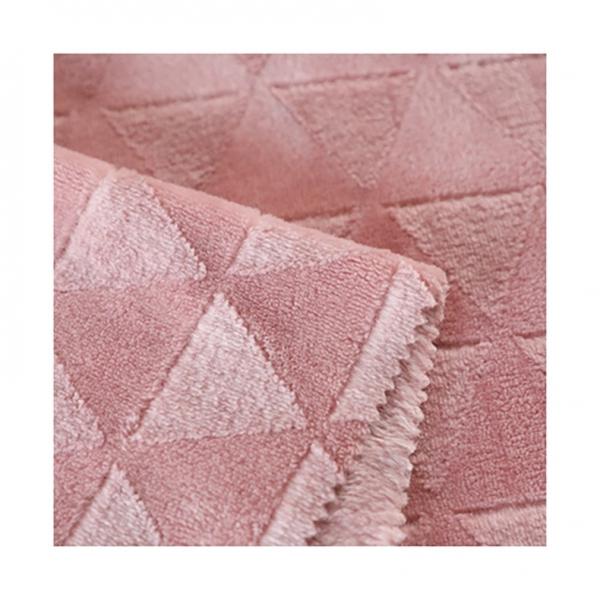 Quality Brushed Soft Flannel Fleece Fabric 280gsm For Pajama Set for sale