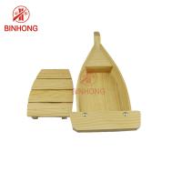 China 100% Natural Bamboo 23'' Sushi Boat Tray For Restaurant factory