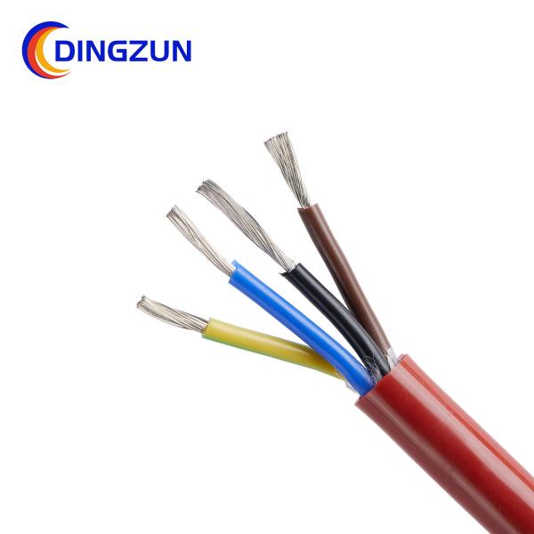 Quality SIHF Multi Core High Temp Silicone Cable For Instrumentation 450V 750V for sale