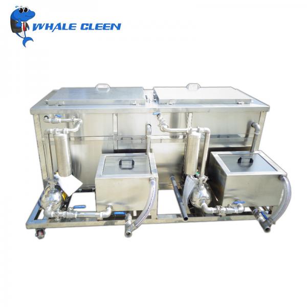 Quality Double Tanks 135L Industrial Ultrasonic Cleaner for sale