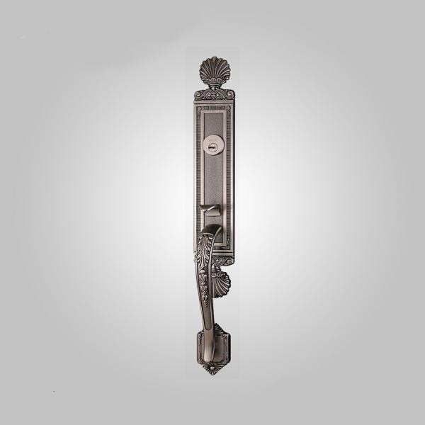 Quality American Style Residential Entry Zinc Alloy Entrance Door Handlesets High Security for sale