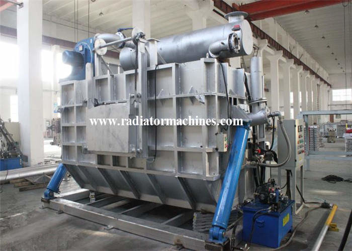 China Gas Aluminum Scrap / Metal Melting Furnace Reveberatory 1000Kg Capacity factory