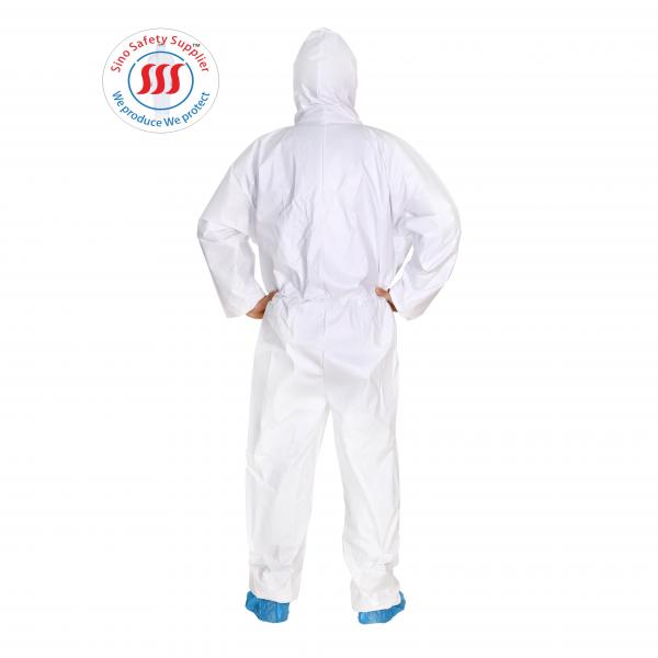 Quality 4 Thread Type 5 6 Disposable Painting Coverall Anti Static Disposable Chemical Suit for sale