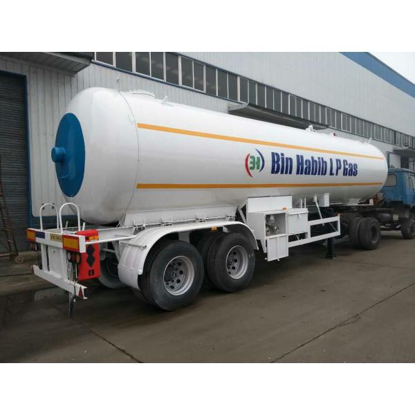 Quality 40 Cbm Tanker Truck Trailer 20 Tons Liquefied Petroleum Tanker Trailer for sale