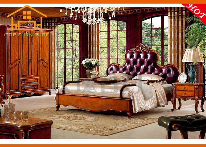 China solid teak wood bedroom furniture set imported italian bedroom furniture indonesia bedroom furniture factory