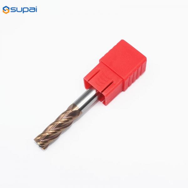 Quality Durable 4 Flutes Tungsten Carbide End Mill HRC55 1-8mm AlTiN Coating for sale