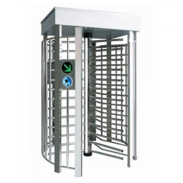 Quality 500mm Barrier Full Height Turnstile Security Gate RS232 Interface for sale