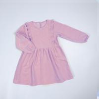 Quality Boutique Pink Princess Dress Corduroy Fabric For Birthday Party for sale