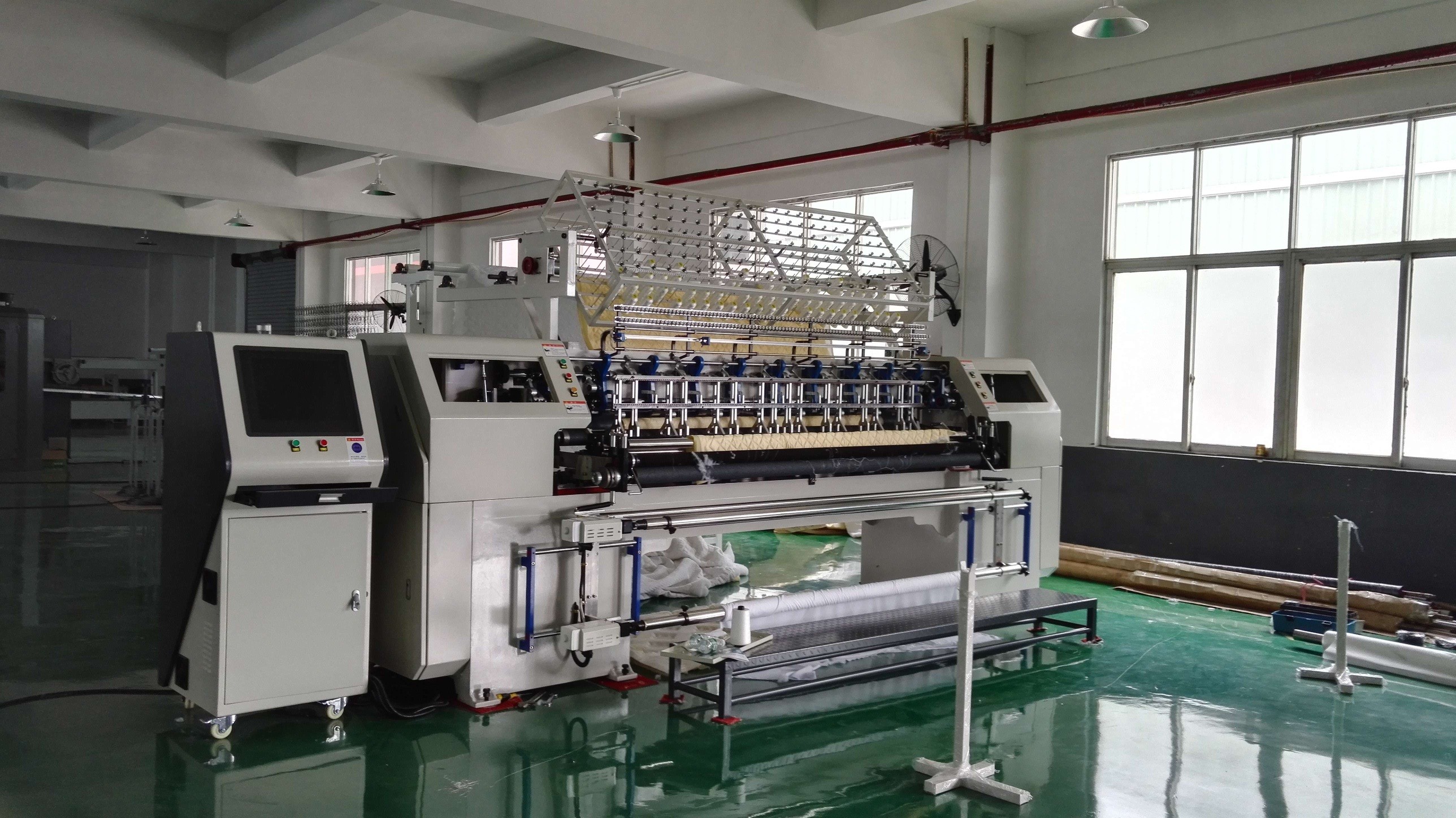 China 360 Patterns Digital Multi Needle Quilting Machine 3800kg 3 Phase factory