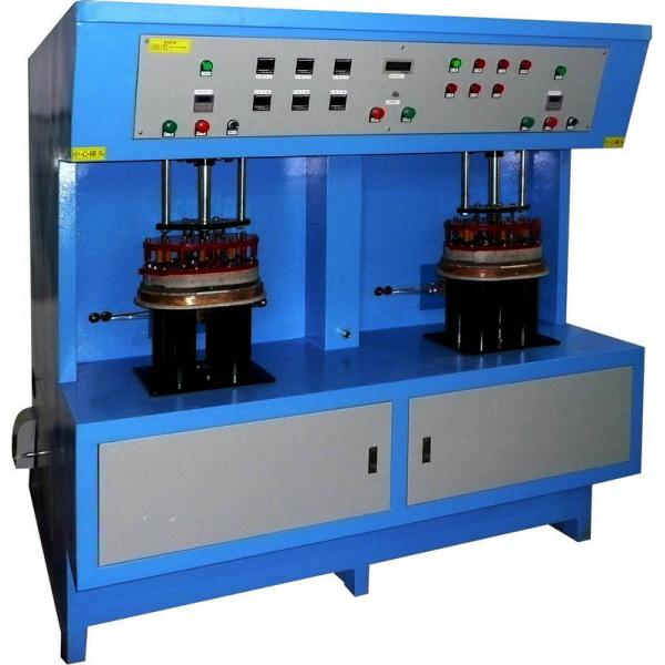 Quality Three Phase Two Station Braze welding Induction Heat treatment Equipment 60KW for sale