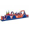 China Waterproof Inflatable Fun City Castle Obstacle Course Blow Up Playground Enviroment - Friendly factory
