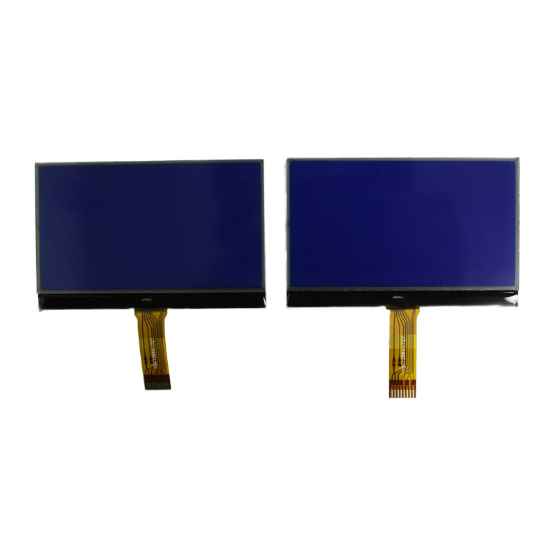 China Blue STN 8pins Dot Matrix LCD Module 128x64 St7567 1/64 Duty 1/9 Bias VOP=9.0V factory