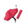 China Red Revert Auto Open And Close Umbrella With Pongee Fabric No Printing factory