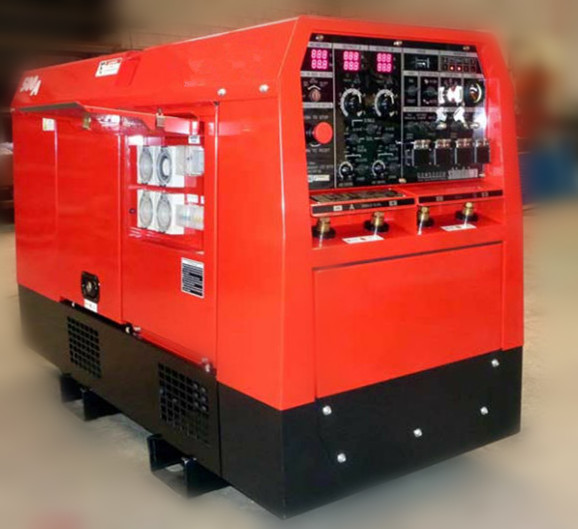 Quality Miller Air cooled Engine Welder Genset Diesel Generator Arc 400amp electrode 6 to 8.0mm for sale