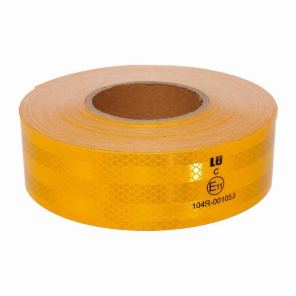 Quality Super Adhesive Reflective Trailer Conspicuity Tape ECE 104R OEM for sale