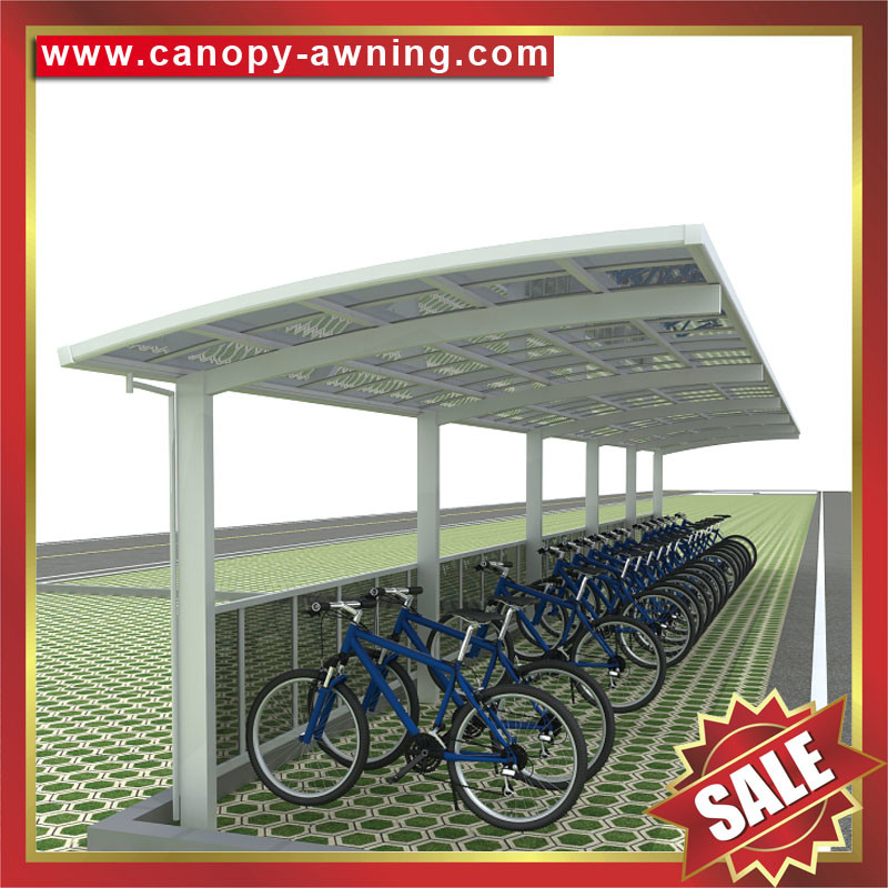 China outdoor aluminum alu polycarbonate pc carport park car shed bike bicycle motorcycle shelter canopy cover awning for sale for sale