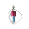 China 600w Maglev Wind Generator  Wind Turbine Generator Vertical Axis Red Blue Color factory