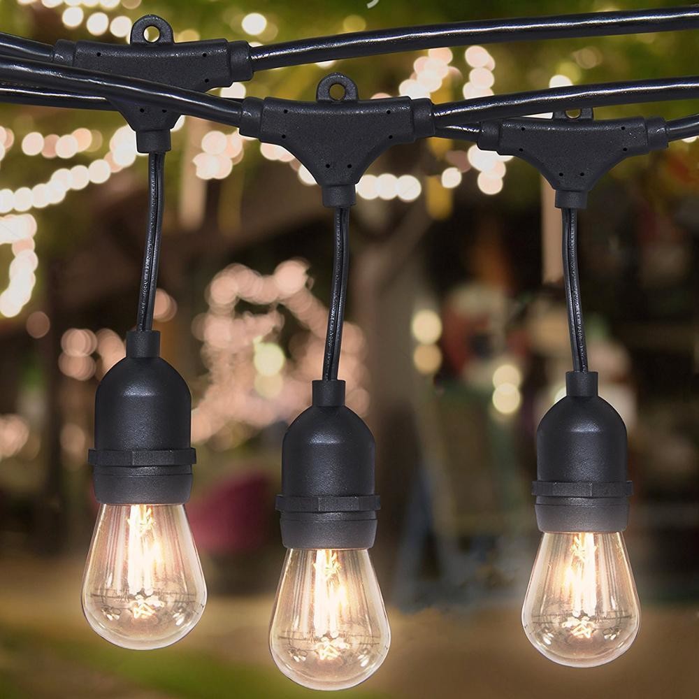 China Outdoor Ball Solar LED String Lights With 120lm Luminous Flux Customized Size factory