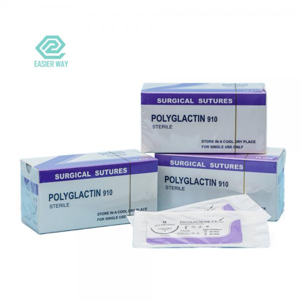Quality Polyglycolic Acid Polyglactin Nylon Non Absorbable And Absorbable Sutures for sale