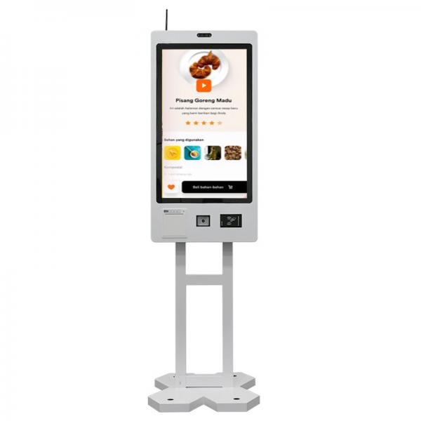Quality Automatic Fast Food Touch Screen Ordering Kiosk Self Service for sale