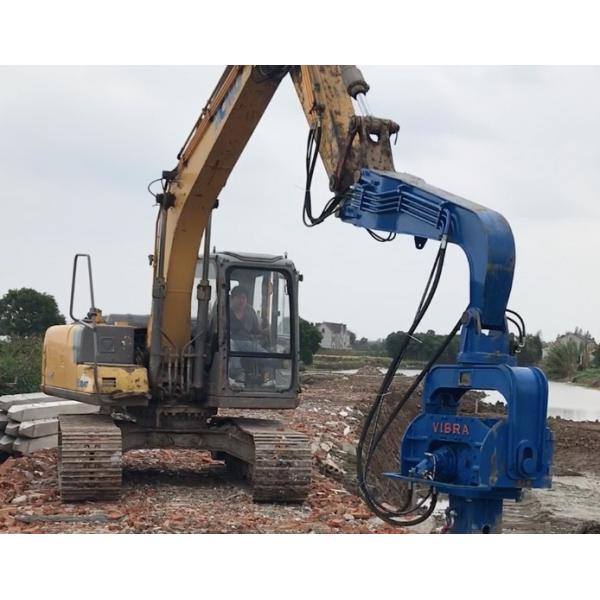 Quality High Precision Small Hydraulic Pile Driver Low Vibration Environmental Friendly for sale