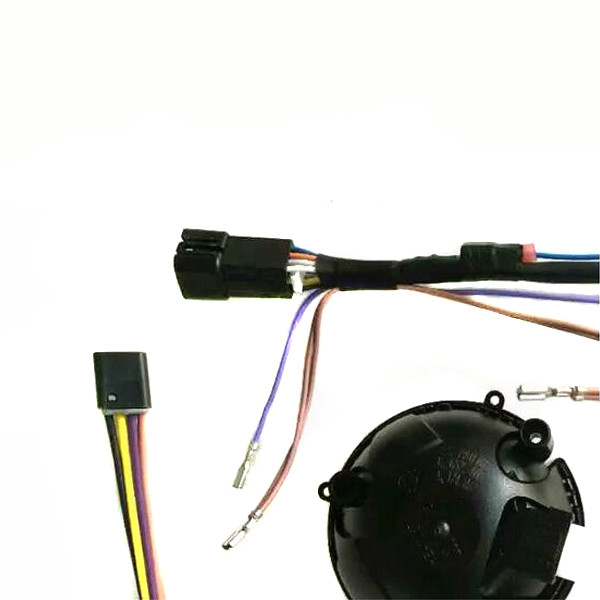 Quality Magna Car Wiring Harness Mirror Harness With Delphi 8 / 2 Pin Injection Plug for sale