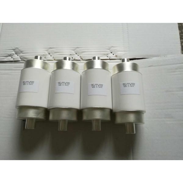 Quality CKT250/21/100 Fixed Vacuum Capacitors 250PF 30KV For Induction Heating / HF Heating for sale