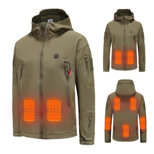 Quality USB Electric Heated Vest Jacket , 60degree Rechargeable Heated Jackets Xf Wj ODM for sale