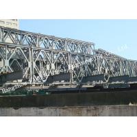 Quality Galvanized Q235B Prefabricated Steel Bailey Bridge Multi Span Construction for sale