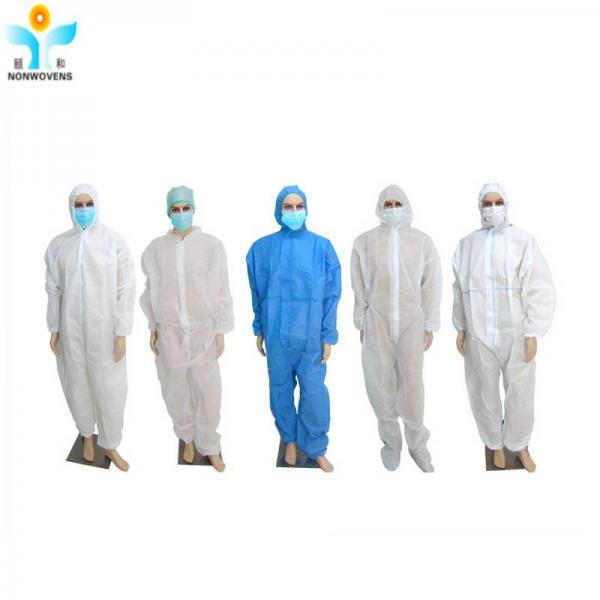 Quality Polypropylene Disposable Protective Coverall M L XL XXL. Disposable Ppe Coveralls for sale