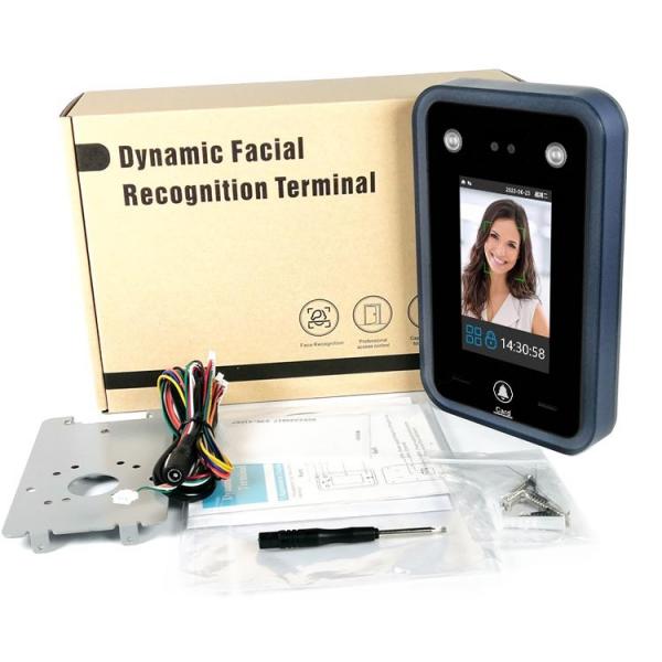 Quality QR Code Scanner Turnstile Face Detection Access Control System for sale