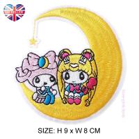 China My Melody Sailor Moon Embroidered Applique Iron Sew On Patch Badge factory