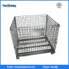 China Collapsible wire mesh storage containers for warehouse rack factory