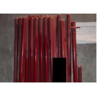 Quality Red Silicon Nitride Thermocouple Protection Tube , Alumina Tube Closed One End for sale