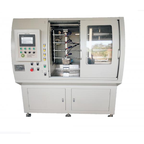 Quality Mandrel Cutting Machine Four Spindles; Cutting Machine for gaskets and washers; Seal Cutters; Gasket Cutters; for sale