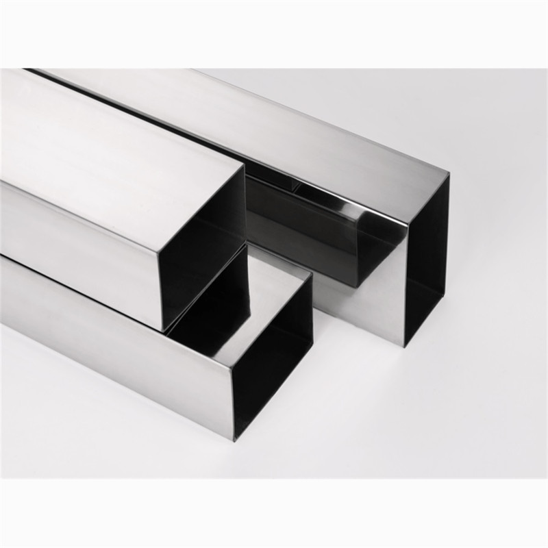 China Plain 201 Ss Square Pipe Rectangular Jindal Ss 304 Square Pipe Price List factory