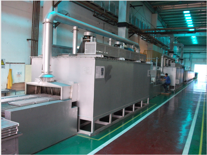 China 380V  Three Phase 50HZ Aluminium Brazing Furnace Nitrogen Consumption factory