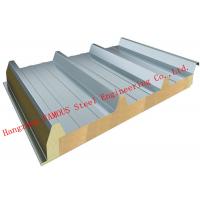 China Recycled Usage Fire Resistant Rock Wool Sandwich Panels Easy Installation Roof Systems for sale